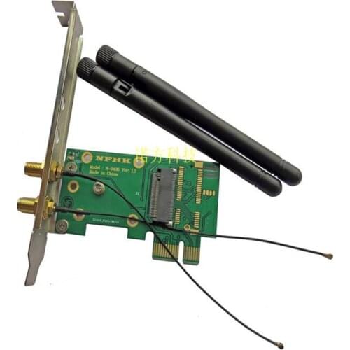 A+E key A key M.2 NGFF wireless network card to PCIe x1 network card adapter card