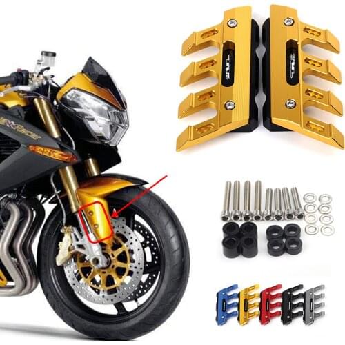 For Benelli TNT899S TNT899 Motorcycle Mudguard Front Fork Protector Guard Block Front Fender Anti-fall Slider Accessories