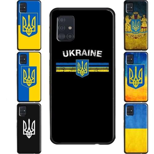 Ukraine Flag Coat of Arms Case For Samsung Galaxy S21 Ultra Note 20 S8 S9 S10 Plus S20 FE S10e Note 9 Note 10 Plus