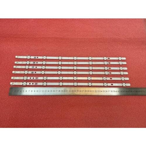 New Kit 6 PCS 7LED 460mm LED Backlight strip For TOSHIB 49U6863DB LUX0149003 LT-49C870 VES490QNDS-2D-U12 N12 SVV490A64_REV00_A B