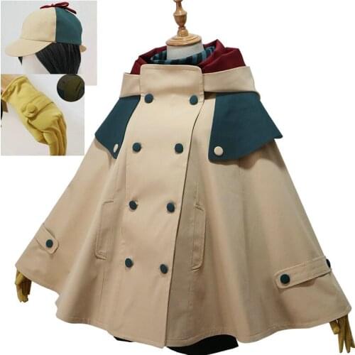 ID INVADED Hijiriido Miyo Hondoumachi Koharu with cap and glove Cosplay Costume Halloween