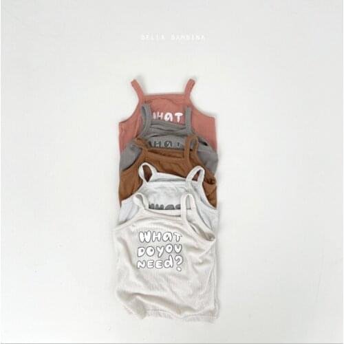 2021 New boys girls vest cotton summer soft fashion babys vest