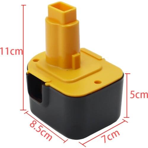 Electric Drill Parts Battery Plastic Case ( No Battery Cell ) For DeWalt 12V DW9071 DW9072 DW9074 152250-27