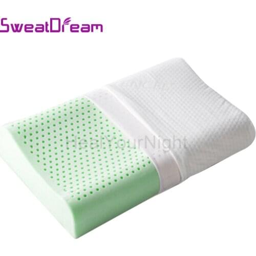 Anion Natural Latex Pillow Sri Lanka Neck Massage Pillow Bed Pillow Cervical Pure Protection Pillow for Home Bed Pillow Latex