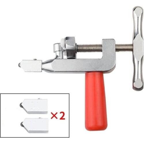 Hand Grip Ceramic Tile Divider knife Manual Scribing Delimitation roller type glass T cutter Opener Breaker Construction Tools