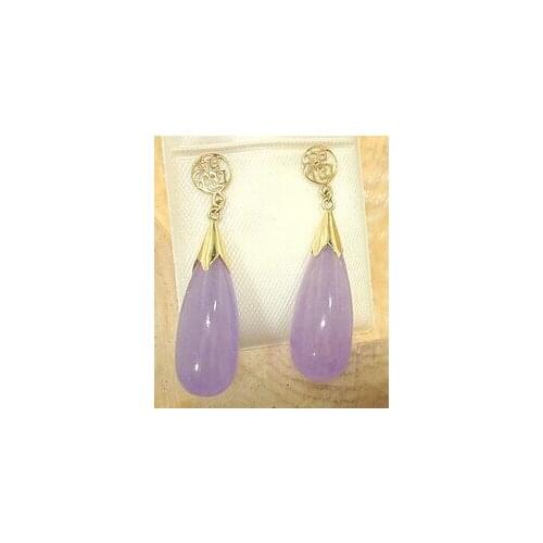 Lavender Jade Earrings Discount