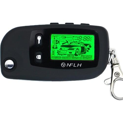 Tw9020 for Tomahawk 9020 Two Way Car Alarm System Russian Tomahawk Tw 9020 Keychain Uncut Blade Fob Keychain Auto Alarm