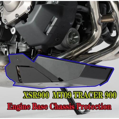 Motorcycle Engine Base Chassis Protection Cover Skid Plate For Yamaha MT09 FZ09 MT FZ 09 2013-2019 2020 2021 XSR900 Tracer 900