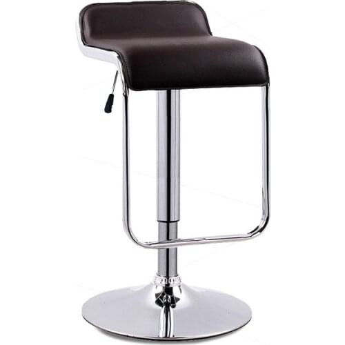 2pcs/lot Simple Design Lifting Swivel Bar Chair Rotating Adjustable Height Pub Bar Stool Chair PU Material Office Chair cadeira
