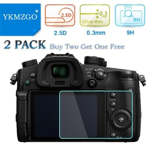 2 Pack 9H Tempered Glass LCD Screen Protector for Olympus E-PL9 E-PL8 E-PL7 E-P5 / E-PL6 E-PL5 / TG-5 TG-4 / TG-860 TG-850 E-PM2