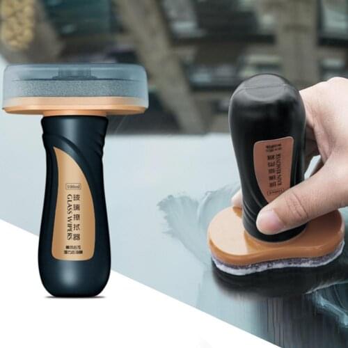 100ml Car Auto Front Windshield Glass Cleaner Oil Film Remover Rainproof Agent Antifogging Agent Maintenance Tool