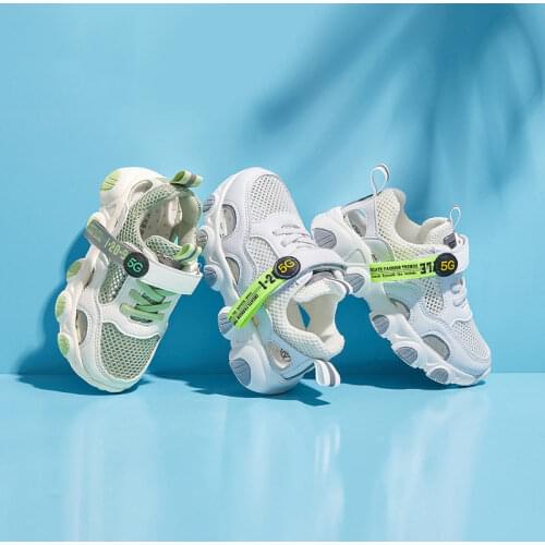 Children sandals Childrens shoes 2021 summer new childrens single shoes boys hollow sneakers girls breathable sandals