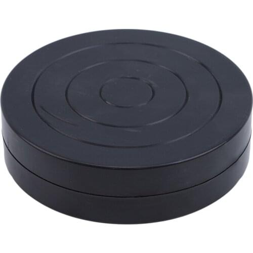 Double Side Plastic Turntable Multi-Purpose Pottery Clay Sculpture Tools Practical 10cm Flexible Rotation Ceramic Tools