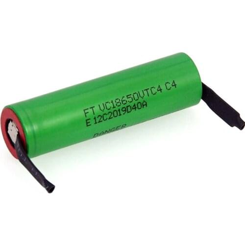 VariCore New 3.6V 18650 VC18650VTC4 2100mAh VTC4 20A 30A Discharge Rechargeable battery Welding Nickel Sheet