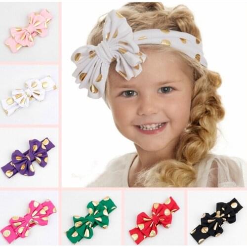 2017 New Baby Headbands 12 Colors Cotton Messy Bow Headwrap Big Bow Knit Headwrap Baby Turban Headband Photo Prop 1PCS