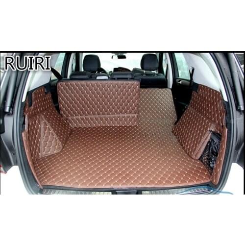 New arrival & Free shipping! Special trunk mats for Mercedes Benz ML 400 500 550 W166 2016-2012 durable cargo liner boot carpets