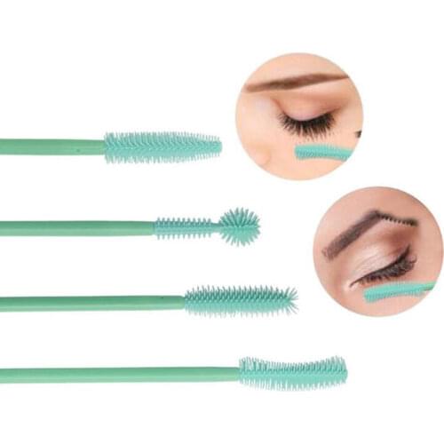 50pcs/Pack Eyelash Extension Disposable Eyebrow Brush Mascara Wand Applicator Spoolers Eye Lashes Cosmetic Brushes Makeup Tools