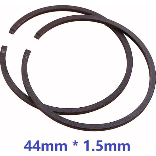 2pcs/lot Bore Size Piston Ring 44mm x 1.5mm For Husqvarna 353 350 346XP Chainsaw Piston Repiar Part 1.5mm Thickness