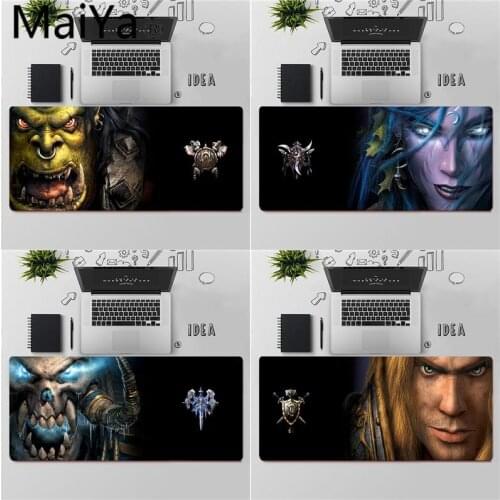 Maiya High Quality World of Warcraft Unique Desktop Pad Game Mousepad Free Shipping Large Mouse Pad Keyboards Mat