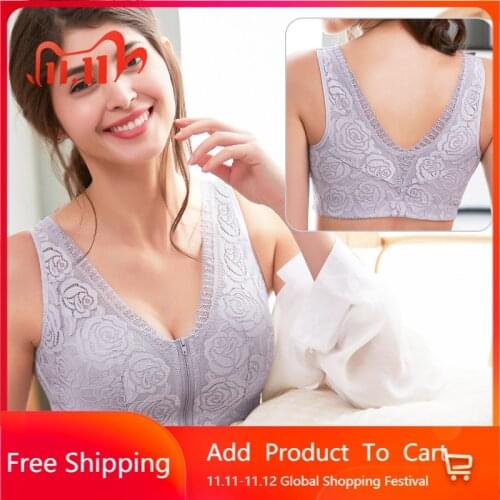 Women Thin Floral Lace Bra Big Size Bras Push Up Bra Full Cup Sexy Lace Bras for Women Bralette 52 120E Plus Size