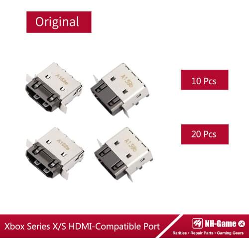 10pcs Interface Socket For Xbox Series X/S Console HDMI-compatible Port For XSX/XSS Connector Jack