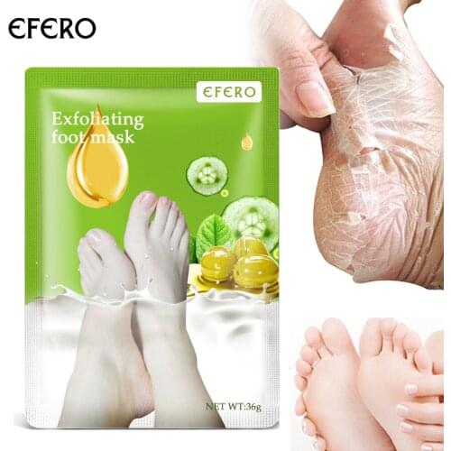 10Pcs=5 packs Feet Peeling Foot Mask Spa Socks Smooth Dead Skin Remover Moisturizing Whitening Feet Scrub Detox Care Foot Mask