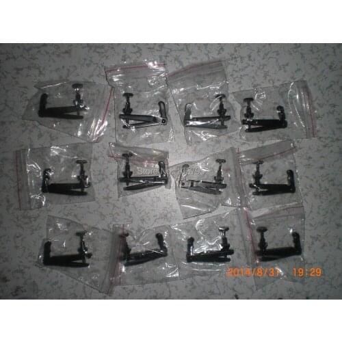 100 PCs Brand New Quality Black Violin String Adjuster 3/4 to 4/4