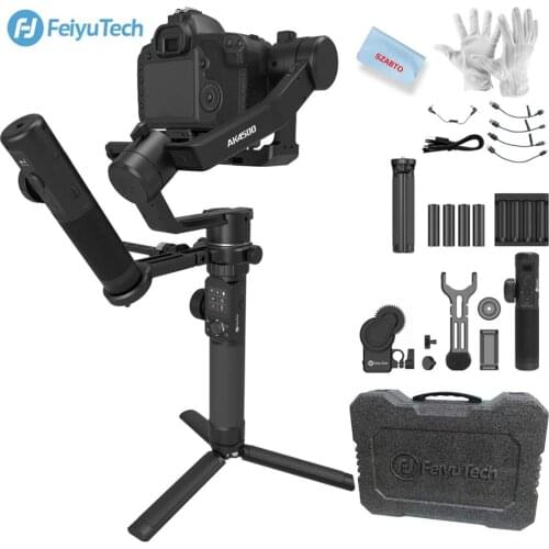 FeiyuTech AK4500 3-Axis Gimbal Stabilizer for Mirrorless & DSLR Camera Sony A7M3 A7R3,Canon 1DX 6D 5D IV,Nikon D850