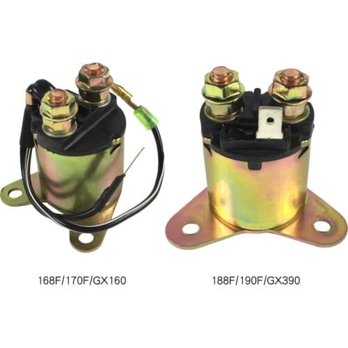 Gasoline engine generator accessories 168F/170F/188f/190F gasoline electromechanical starter motor relay