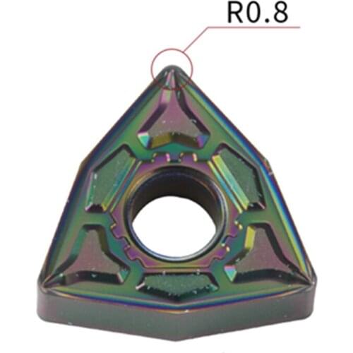 CNC Blade Outer Peach-shaped Turning Blade Stainless Steel Aluminum Lathe Carbide Round Blade YZ5010