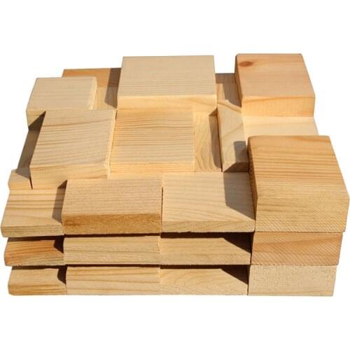 High quality pine wood tetragonum wooden decor for home use and wall decoration and wood mosaic 1box 11pcs 30x30cm