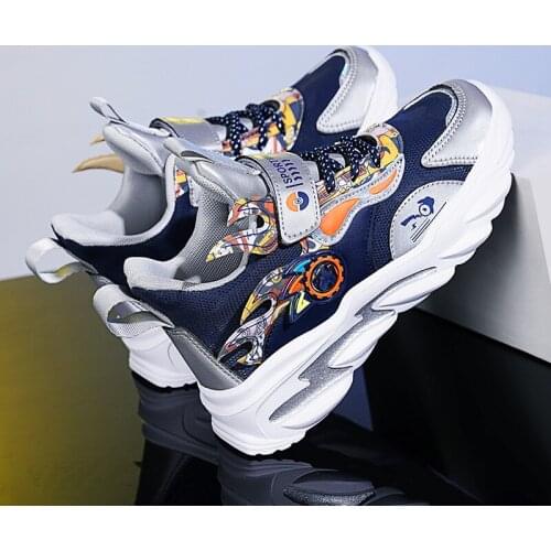 New Kids Sneakers Sport Boys Sneakers for Children Shoes Boys Casual Shoes Breathable Mesh Fashion School Sapato Infantil Menina