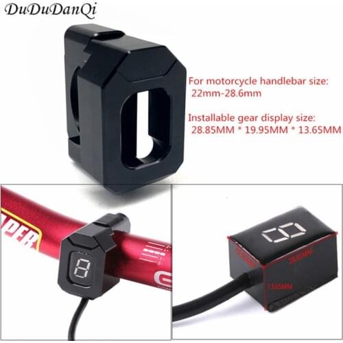 For YAMAHA MT-03 MT-07 MT-09 MT-10 MT-25 Tracer 900 FZ1 FZ6 FZ8 FAZAR XJ6 gear display indicator holder bracket