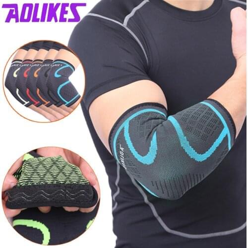 Used For Weightlifting Arthritis,Volleyball,Tennis,Elbow Pad, Elbow Support Elastic Support Compression Sleeve Adjustable Strap