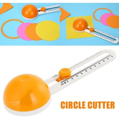 Plastics Paper Circle Cutter for Cutting Trimming Round Shape Paper Patchwork Household Handmade Supplies Circle Cutters