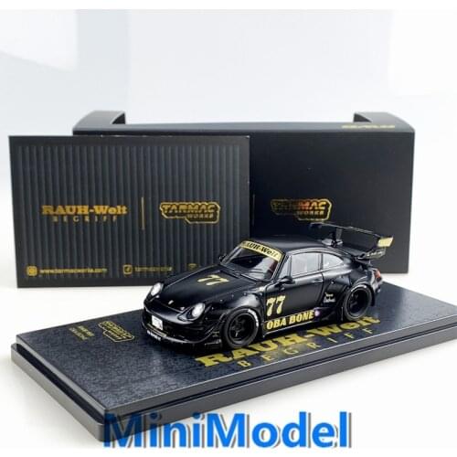 Tarmac Works 1:43 RWB 993 OBA BONE #77 Diecast Model Car