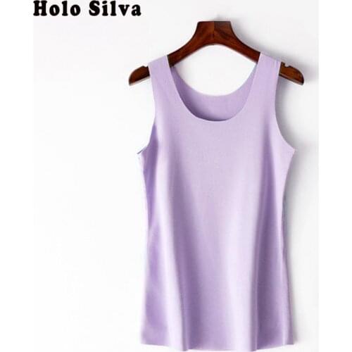 2019 Autumn&Winter Women Thicken Tank Tops Warm Tight With Velvet Close Skin Slim Vest Thermal Underwears Plus Size M-XL 4XL 5XL