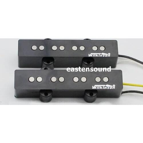 Wilkinson alnico JB four string bass pickups open