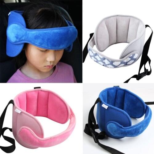 Baby Car Seat Safety Sleep Aid Head Band Child Head Protector Headrest Sleeping Support Pillow For Kids Children Nap Head Belt