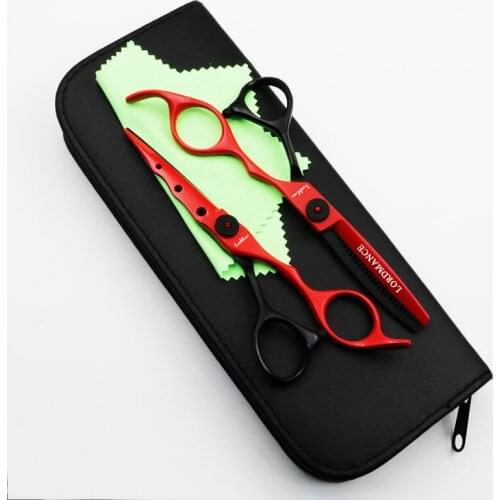 Japan 6 Inch High Quality Professional Pet Scissors Dog Grooming Cutting+Thinning Shears Kit for Animals Hair Scissors