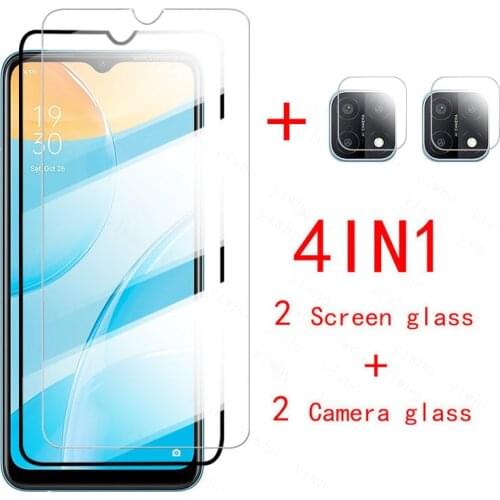 Protective Glass for OPPO A15 Tempered glass for oppo a15 Screen Protector On orro opo a 15 Camera Lens Film Phone Protection