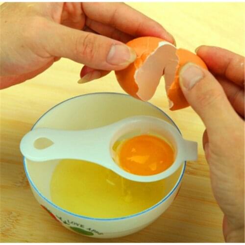 1PCS Kitchen Egg Yolk Separator Food-grade Egg Divider Protein Separation White Yolk Sifting Egg Cooking Gadget