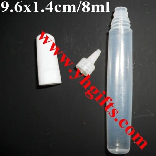 100PCS/LOT,Refillable bottles,Sand bottle,Craft material,Drawing toy set.Early educational toys.Wholesale.9.6x1.4cm/8ml