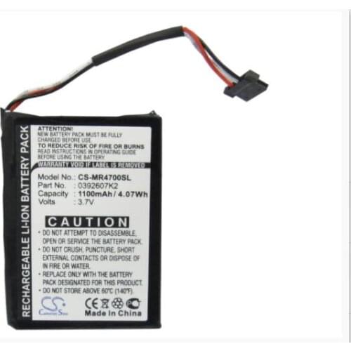 Cameron Sino 1100mAh battery for MAGELLAN MA4700SGXUC Maestro 4700 0392607k2 GPS, Navigator Battery