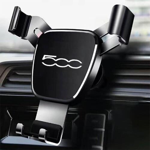 Car Mobile Phone Holder For FIAT 500 Panda Stilo Punto Doblo Grande Bravo GPS Stand Navigation Bracket Car Bracket Accessories