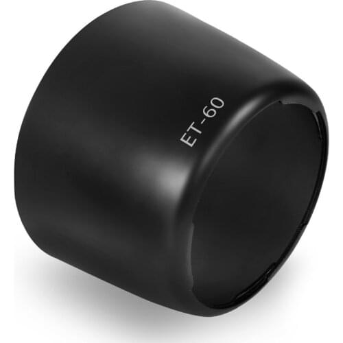 Lens Hood for Canon for EOS EF-S 55-250mm f/4-5.6 IS IS II EF 75-300 f/4.0-5.6 USM II II Lenses(for Canon ET-60 Replace)