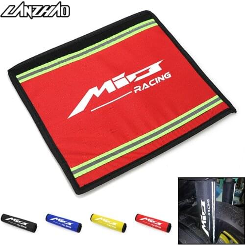 MIO Motorcycle Shock Absorber Cover with Reflective Strip Washable Rubber-based Velcro Fix for Honda MIO i125 AMORE SOUL 115 125