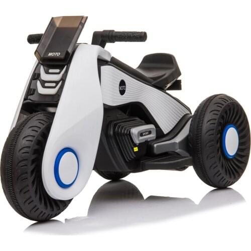 Childrens Electric Motorcycle 3 Wheels Double Drive 2- 7 Year-old Child Charged Toys With music playback function Kids Car