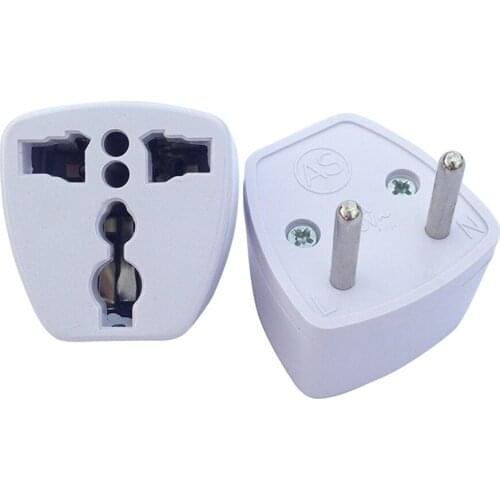 US To EU Travel Adapter for Euro KR EU Plug Adapter AU UK Universal 4mm Adapter Converter Power Socket Electrical Plug