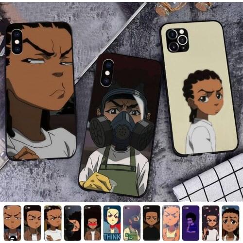 MaiyaCa Huey Freeman Boondocks Phone Case for iPhone 11 12 pro XS MAX 8 7 6 6S Plus X 5S SE 2020 XR cover